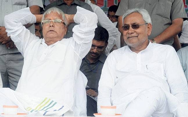 Nitish Kumar & Lalu Yadav