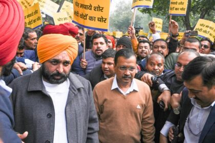 AAP Protest