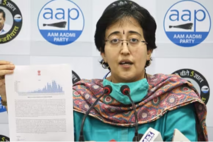 Atishi Marlena and Arvind Kejriwal