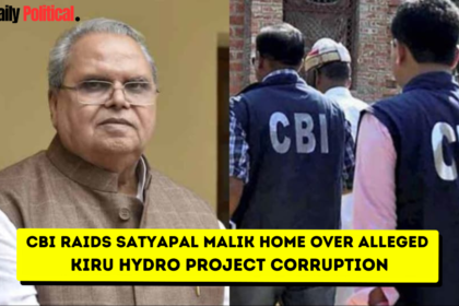 CBI Raid on Satyapal Malik