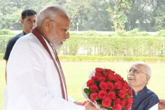 lal krishna advani with pm modi