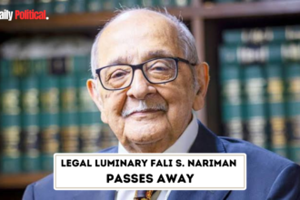 Legal Luminary Fali S. Nariman Passes Away