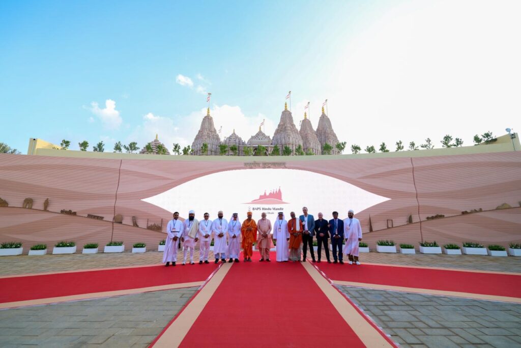 PM Modi inaugurates first BAPS Hindu temple in UAE